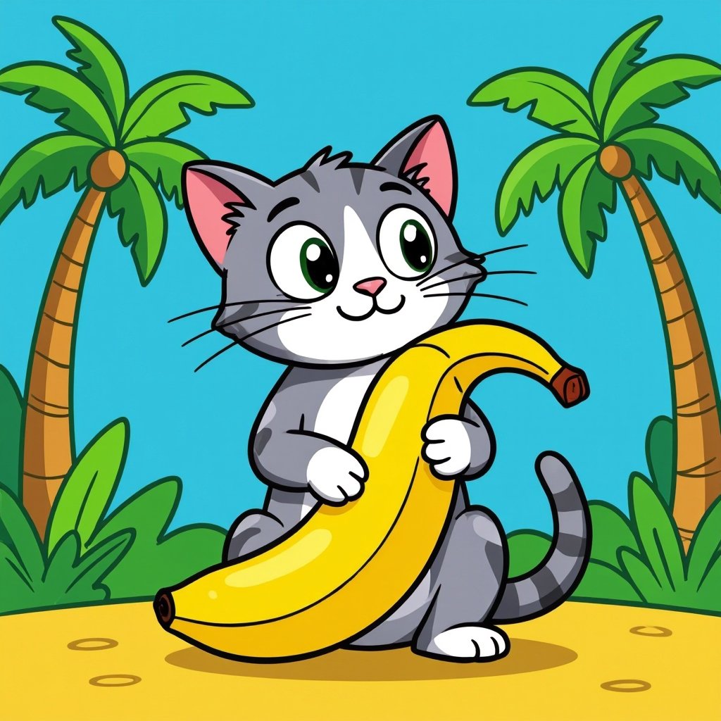Talking tom fuso ad una banana