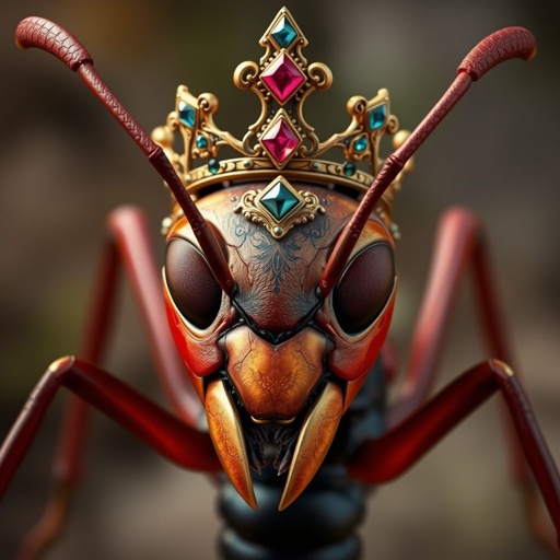 Ant Who has a crown