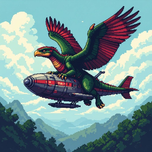 Raptors airship 
