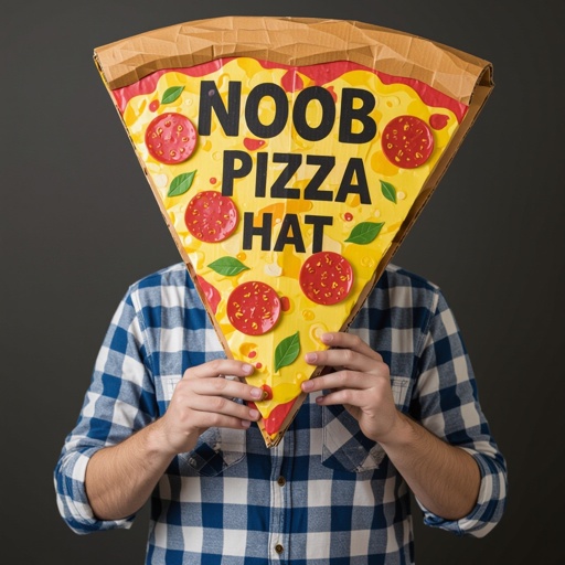 Noob Pizza Hat