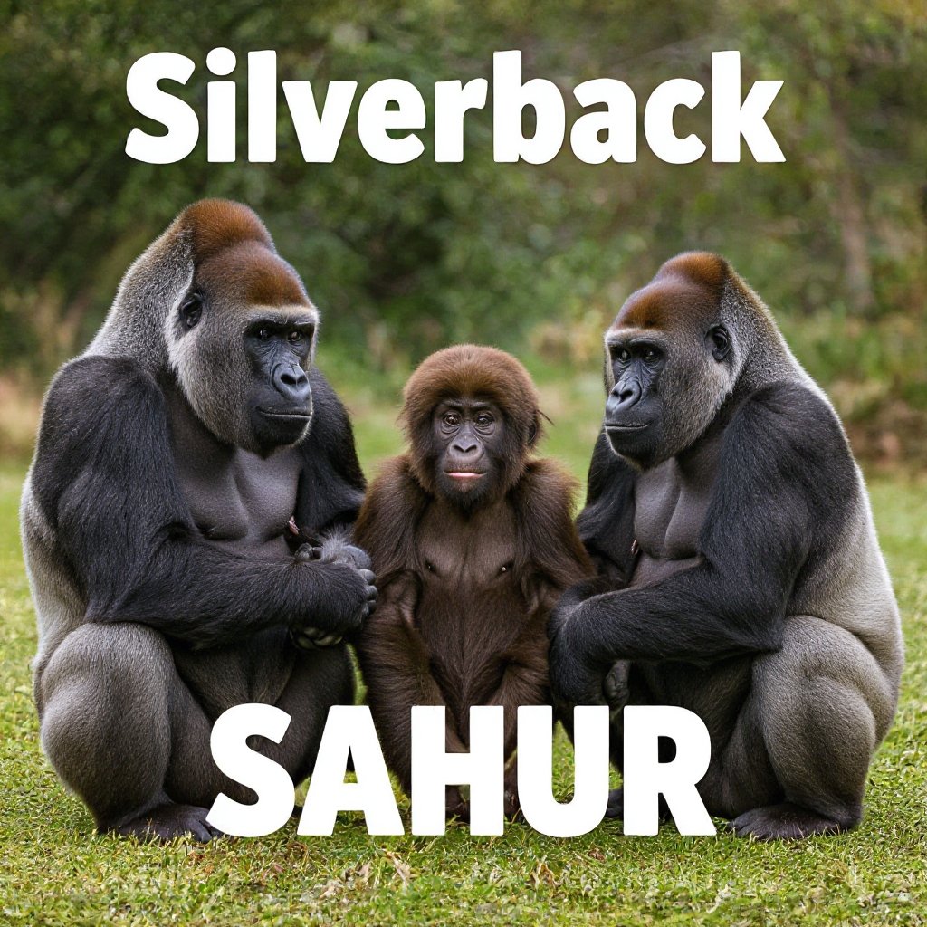 Gorilla Gorilla Gorilla sahur