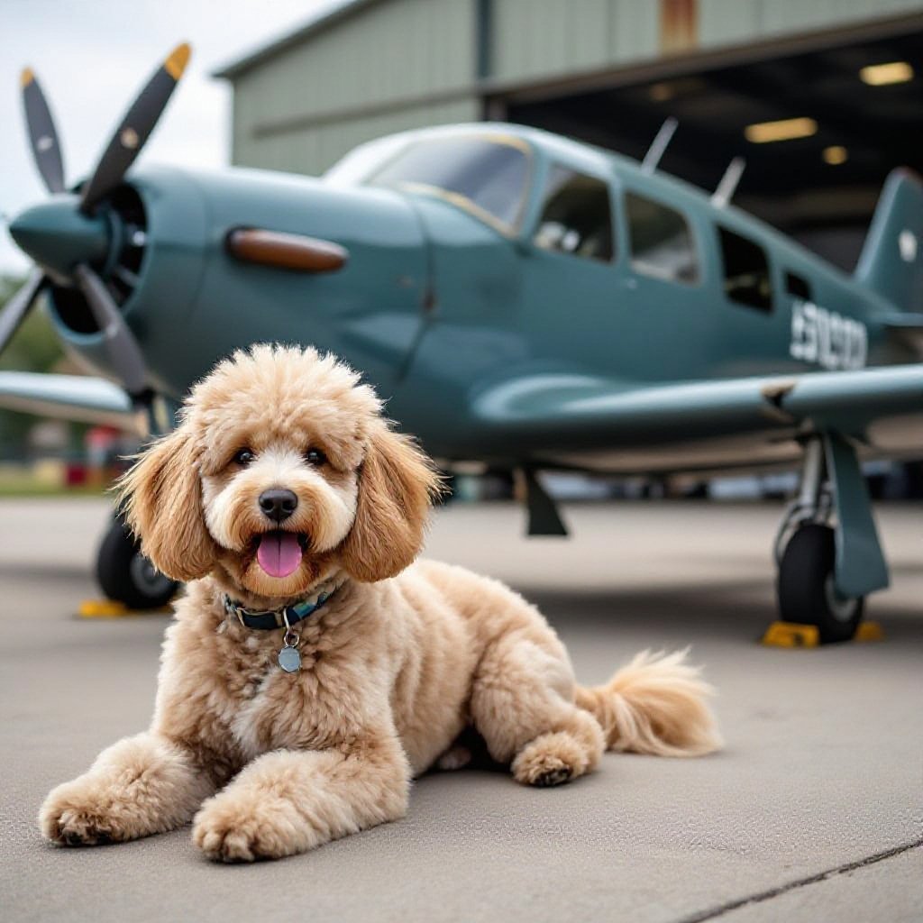 plane dog