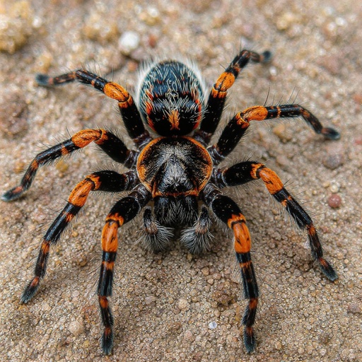 Spider mix orange