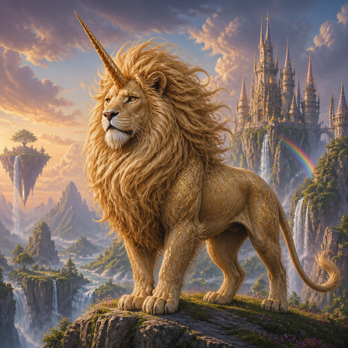 Un unicorno leone 