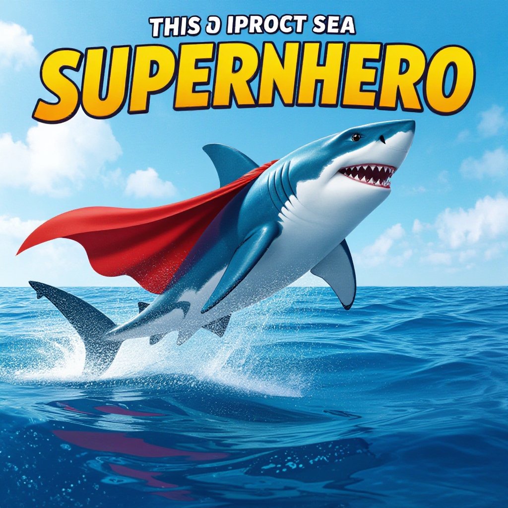 Uno squalo supereroe