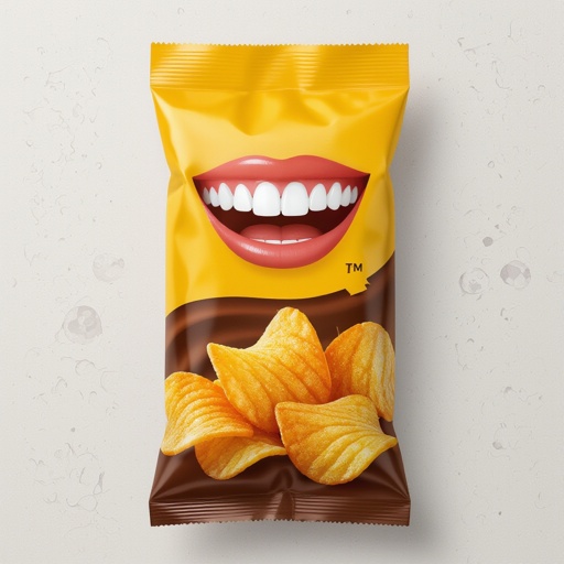 Teeth chips bag