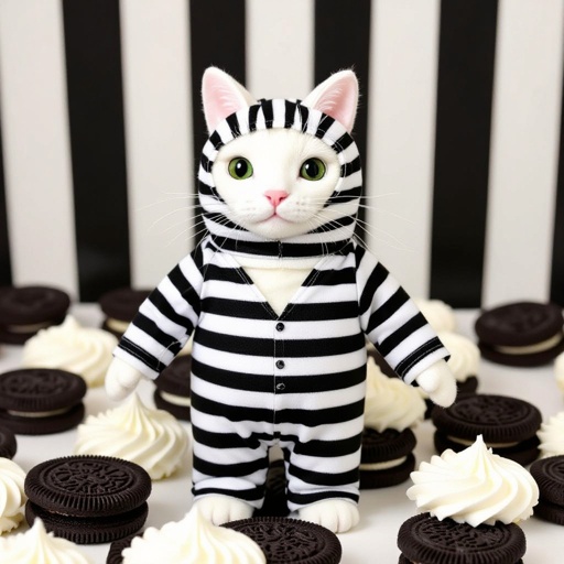 Mascarpone in prison suit