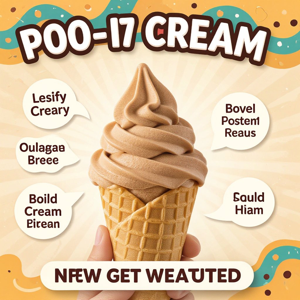 Poo ice cream