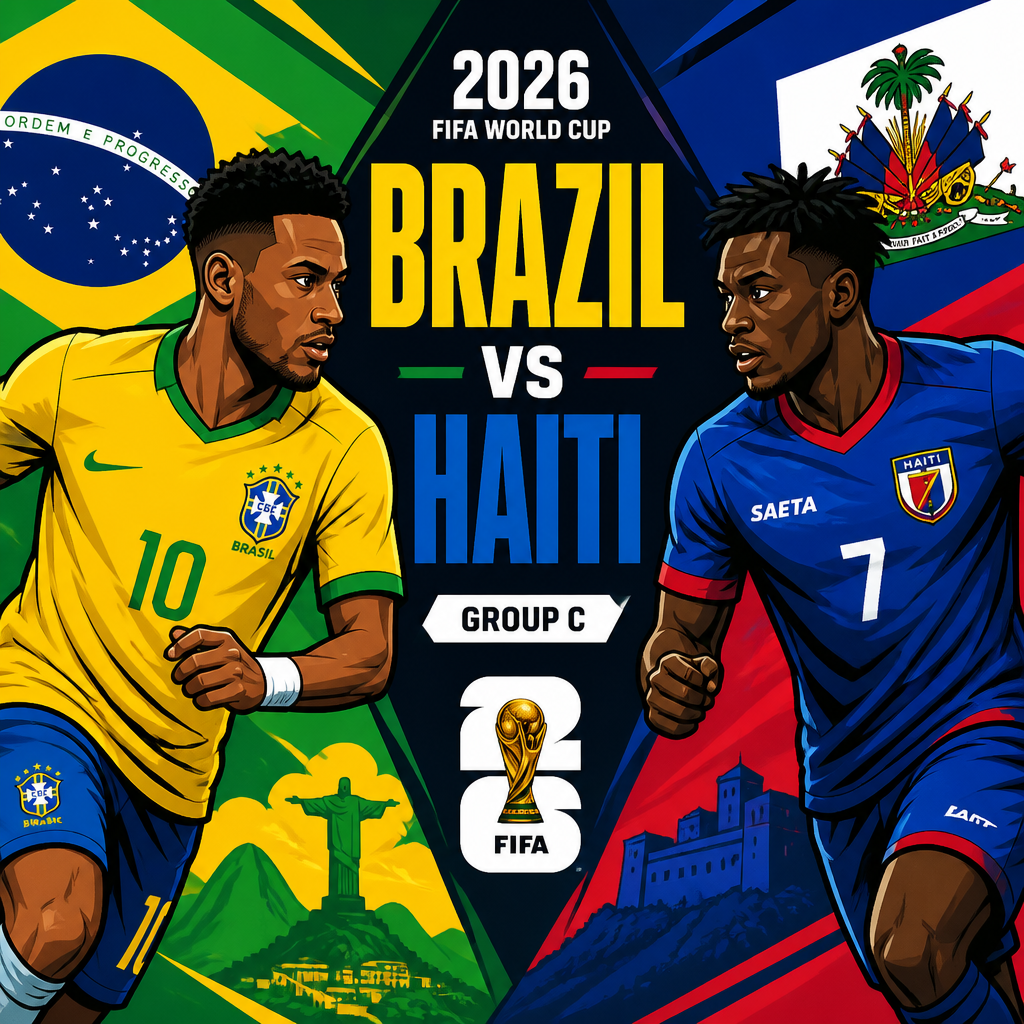 Brazil vs Haiti 2026 soccer group C