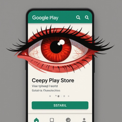 Google play store Creepy