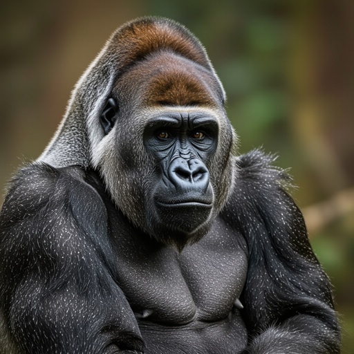 Silver gorilla