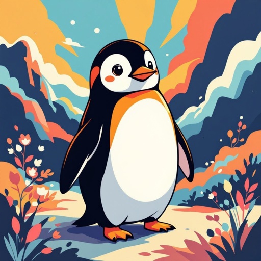 Pinguino arancia