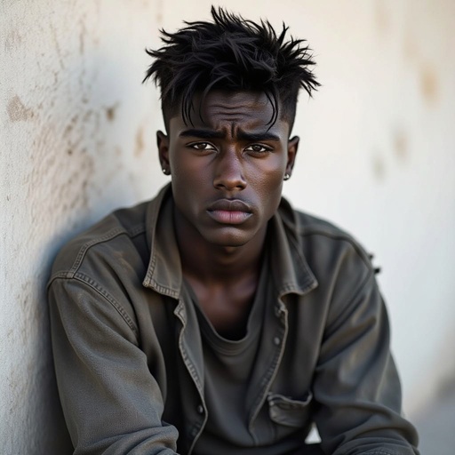 Justin beiber con la piel negra y pobre