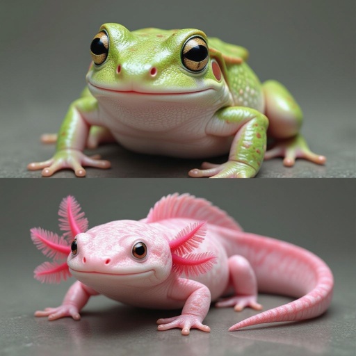 Frog hybird snake hybird axolotl hybird 💪 hybird 👯‍♂️ hybird 🤮