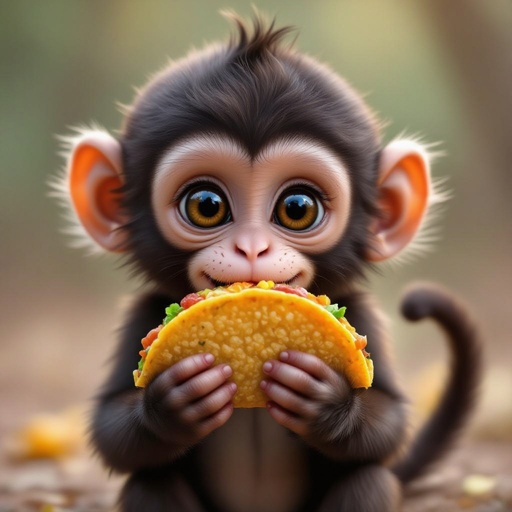 Taco + monkey