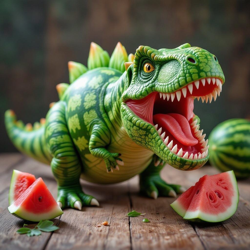 Dino watermelon