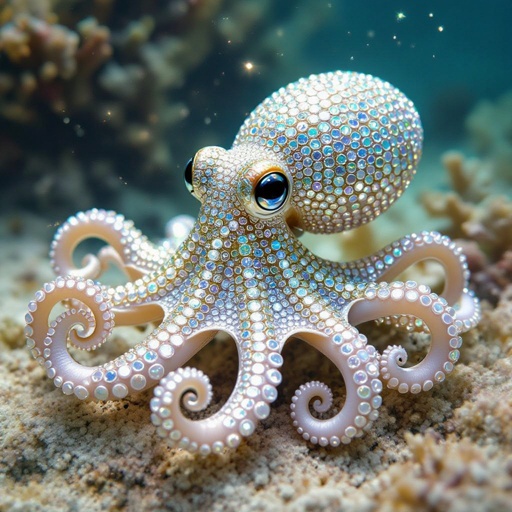 Diamond ballerina octopus