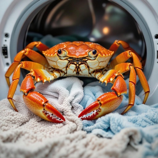 Crab washing machine