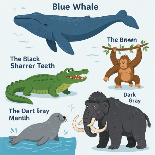 🐳🐊🦍🦧🐋🐟🦭🦣