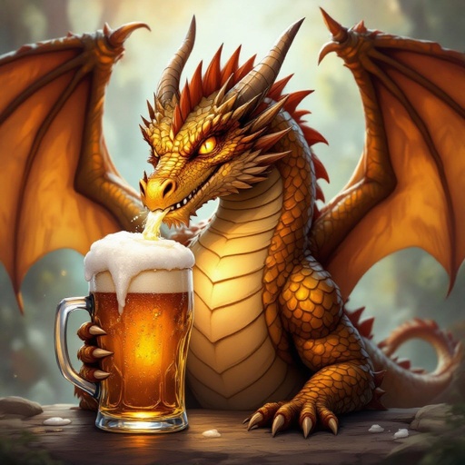 Beer dragon