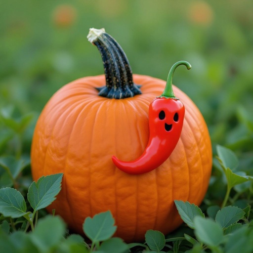 Pumkin and ghost pepper 