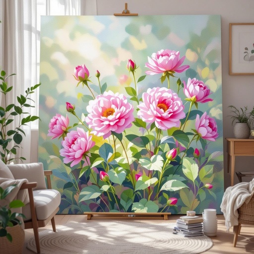 Uma pintura viva