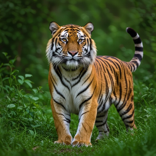 Tiger Shakebody in jungle