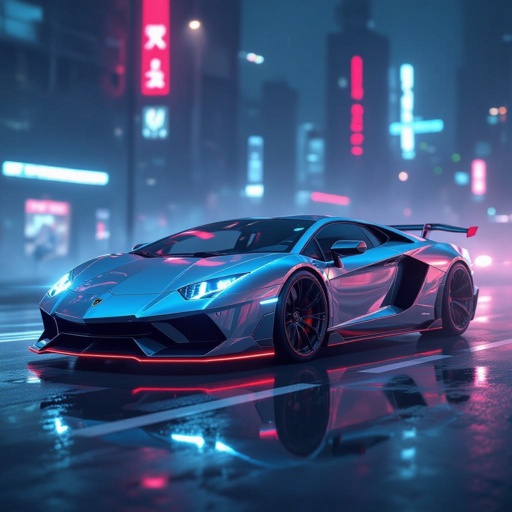 Un lamborgini mitad humano mitad pene