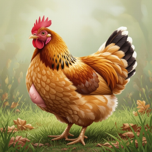 Make a fat sexy chicken with a bumhole