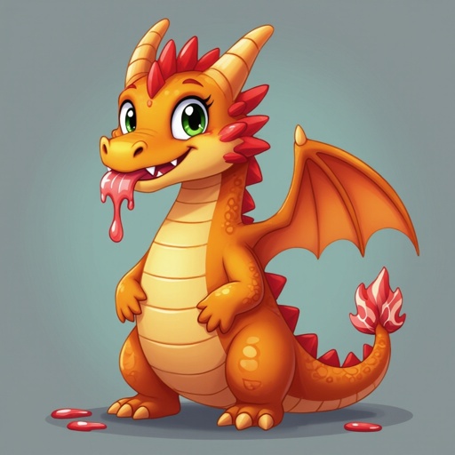 Bacon dragoni il bacon di Roblox fuso ad un drago