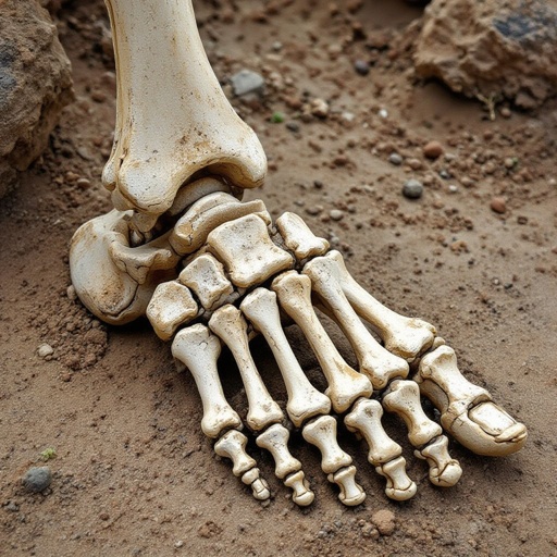 Skeleton big Foot legs
