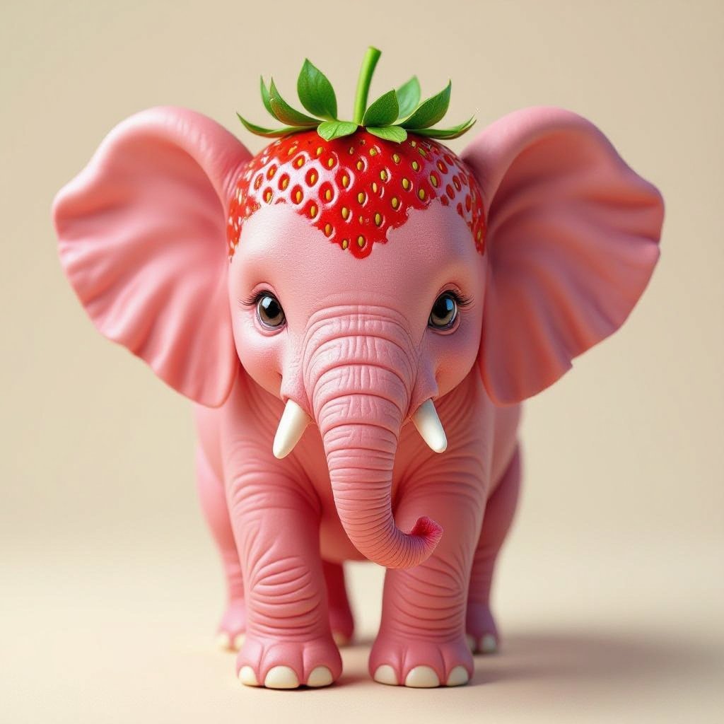 Strawberry elephant