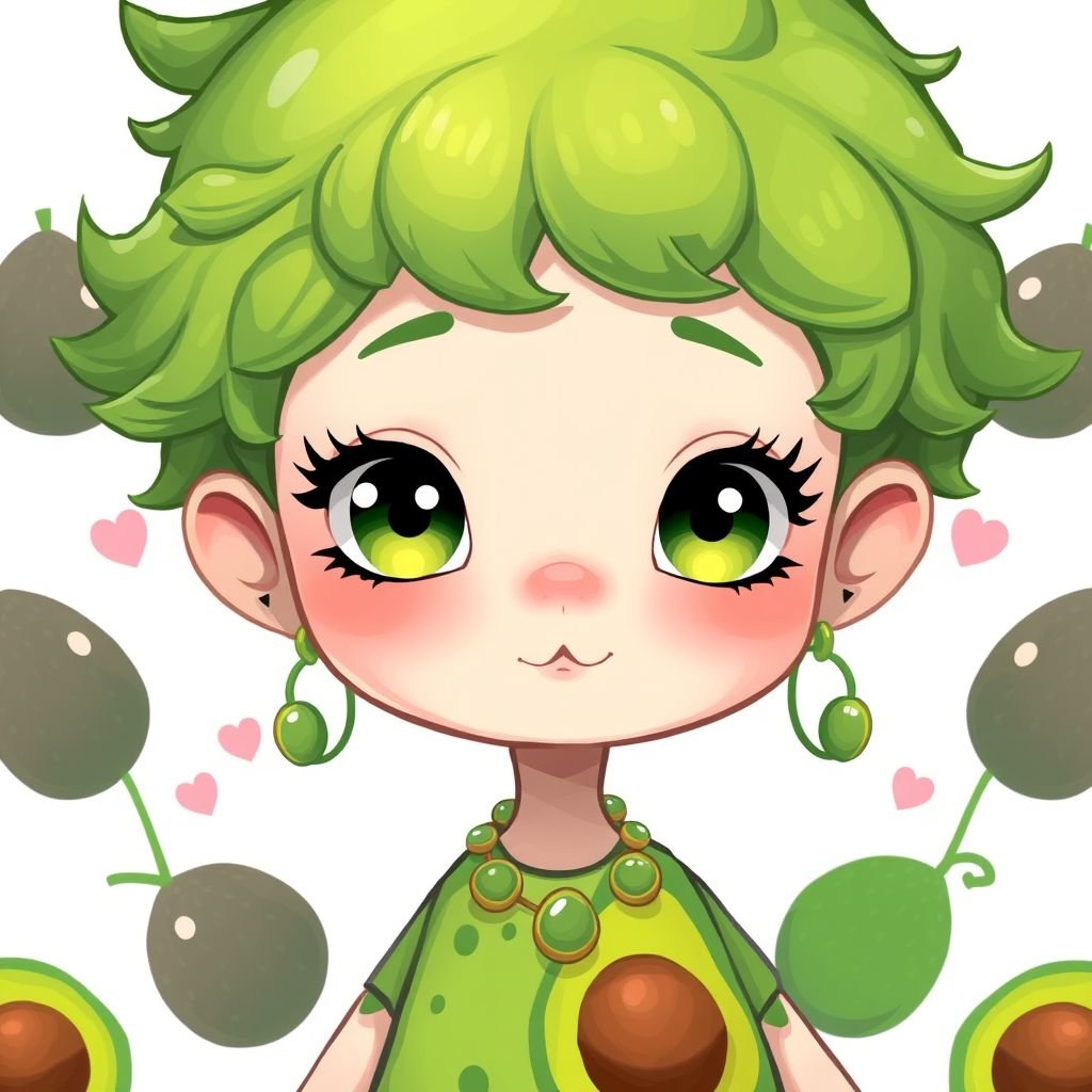 Avocado e capelli 