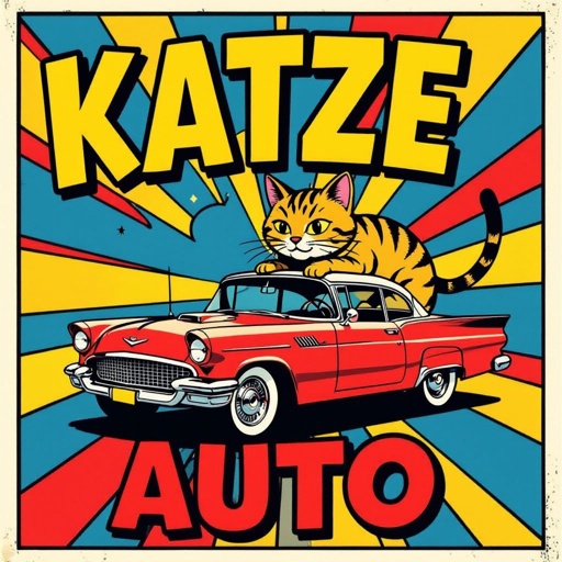 Katze Auto