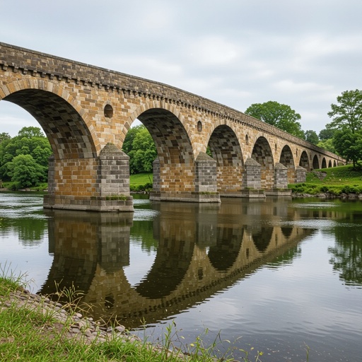 Long old bridge