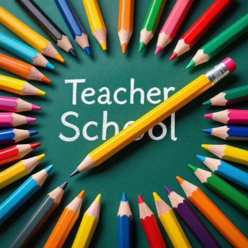 Teacher school pencil