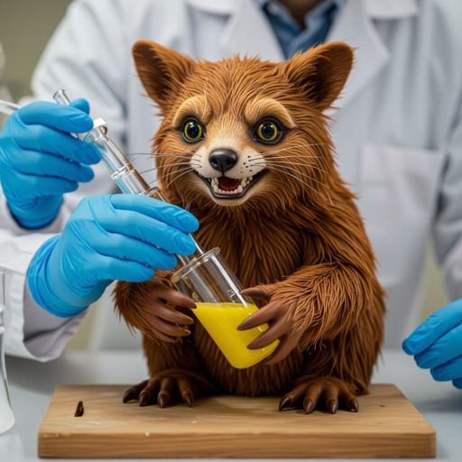 Un nuovo animale inventato da uno scenziato matto