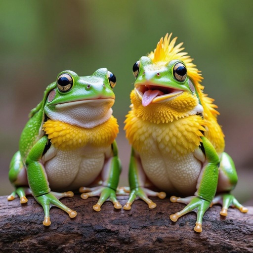 chicken frog combination