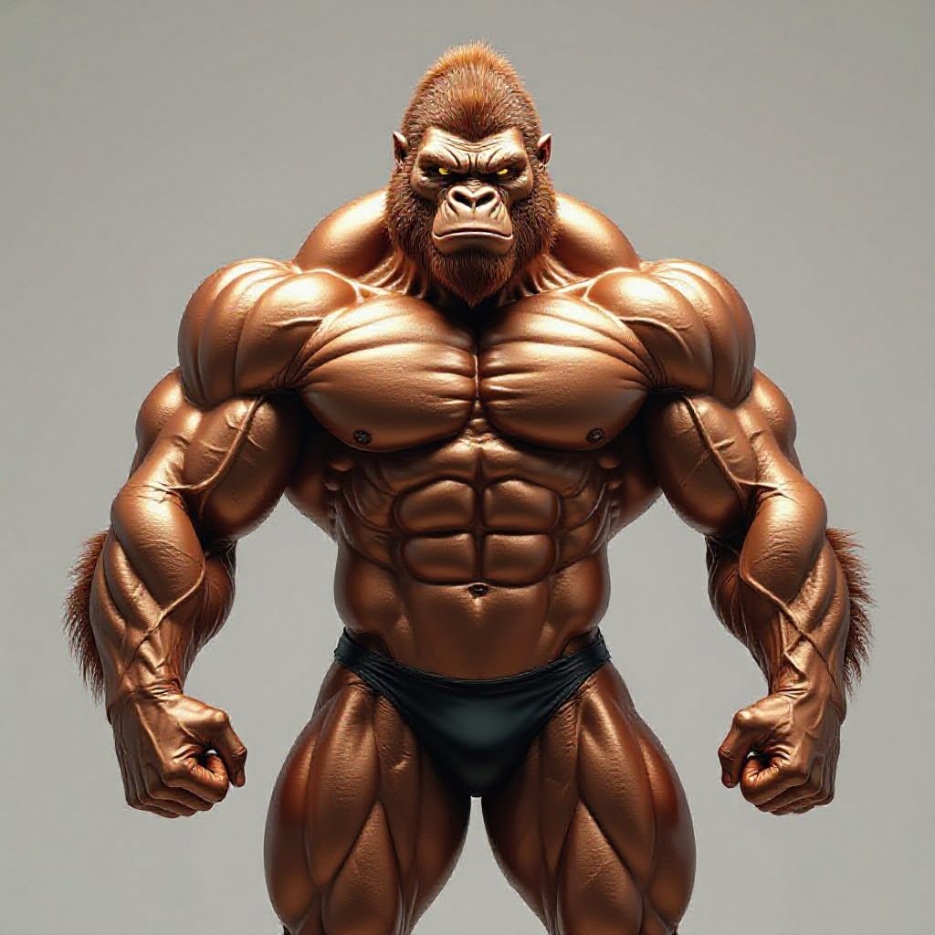 Copper Gorilla Muscle Macho