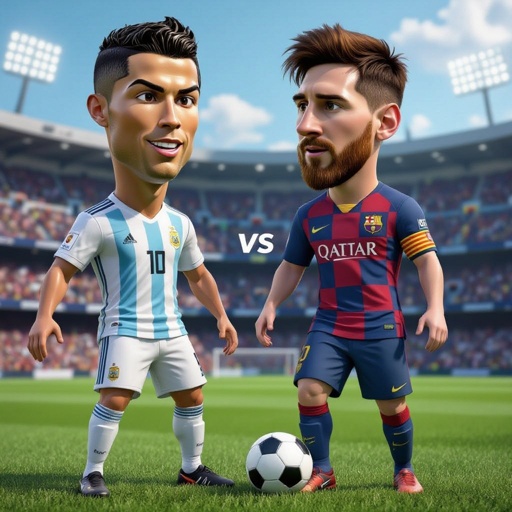 Make Ronaldo vs Messi