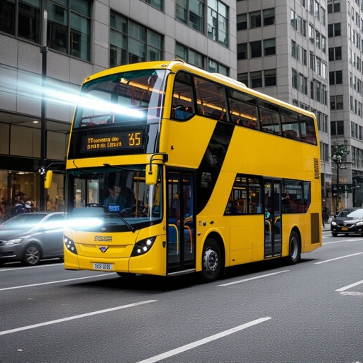 Instantaneous teleportation big bus