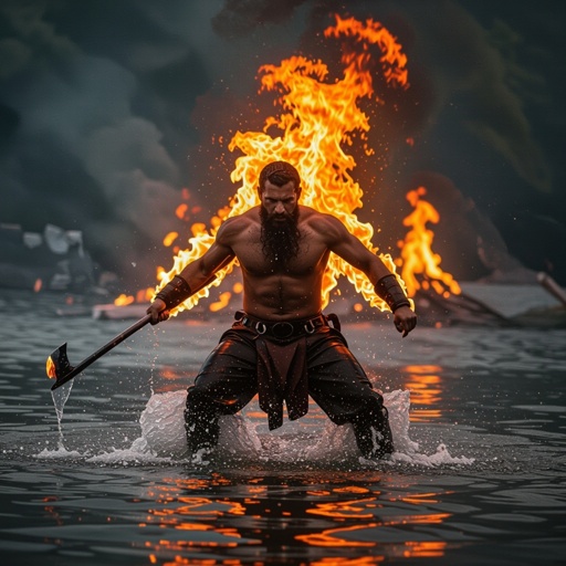 Fire water man