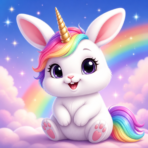 Unicorno coniglio 