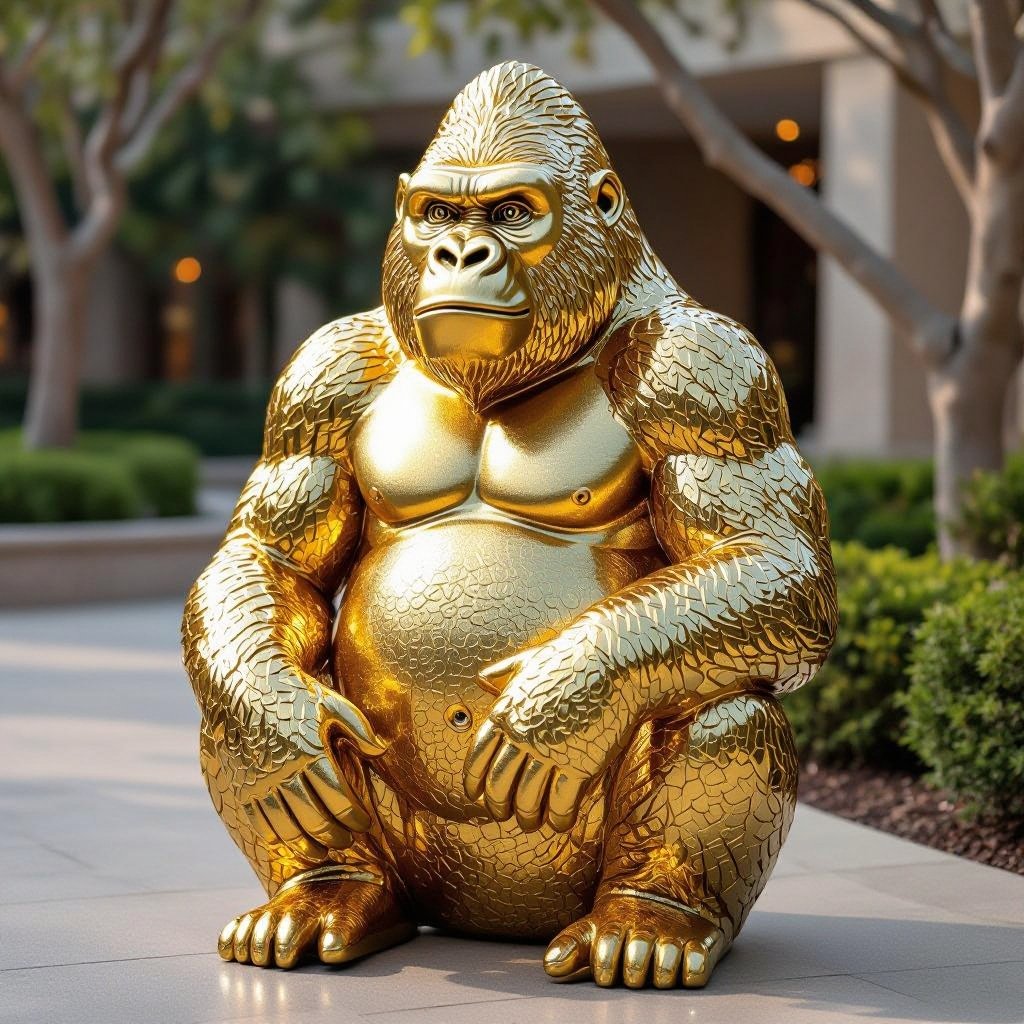 Gold gorilla 