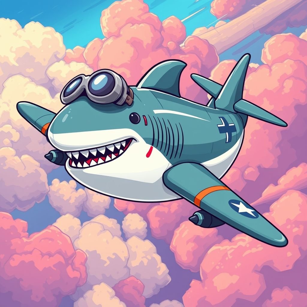 È uno squalo aereo bombardatore