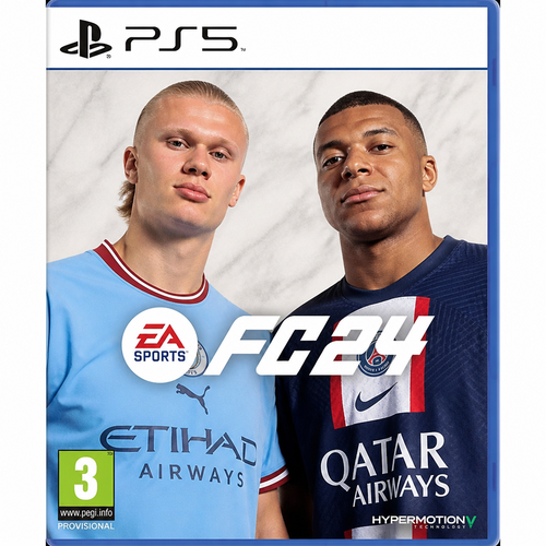 FC27 cover with Haaland and Mbappe