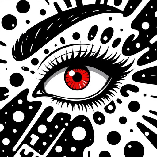 Bomb cola soda eyes