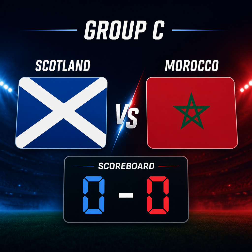 Scotland vs Morocco group C