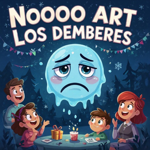 Hazme una hoja que sea de deberes, que tenga una cara triste y arriba que ponga “nooooo los demberes”