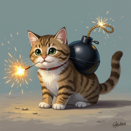 Bombardiro cat